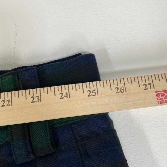 DSSkilts Plaid Kilt Utility Pockets Buckle Straps Green Blue Size 54 - Picture 4 of 13